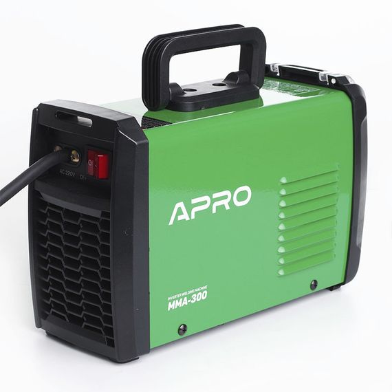Сварочный аппарат инверторный APRO MMA-180, ел.5мм, + набор кабелей | Зображення 1