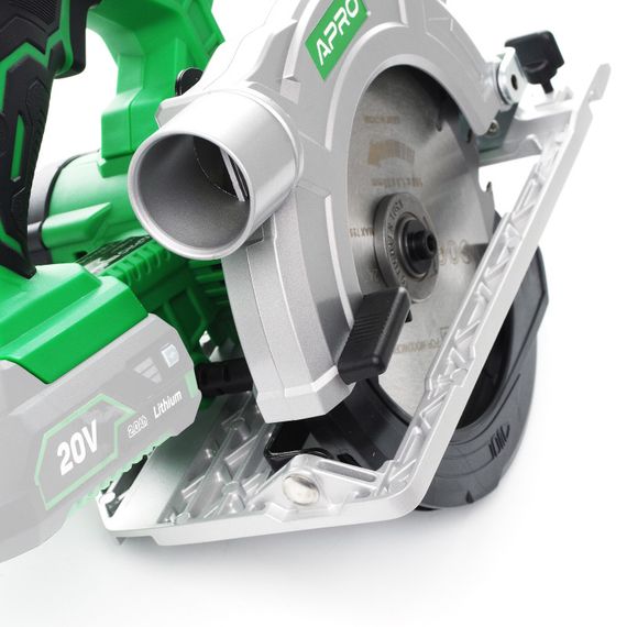 Циркулярная пила APRO 20В, 165мм, 20CS, без АКБ | Зображення 9