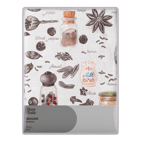 Скатертина Ardesto Spice 120х140см, 90% поліестер, 10% бавовна (ART07SP)