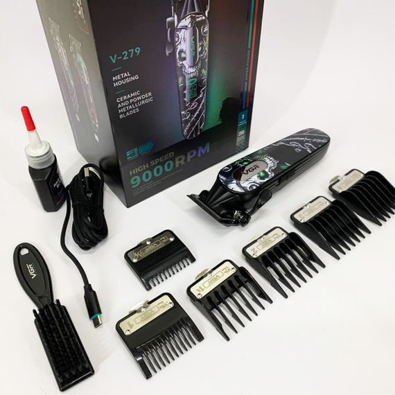 Акумуляторна машинка для стрижки VGR V-279 GREEN | Зображення 2