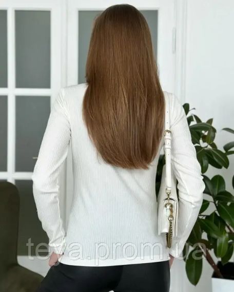 Свитер цвет молочный размеры S, M, XL, L FI_007047 | Зображення 2