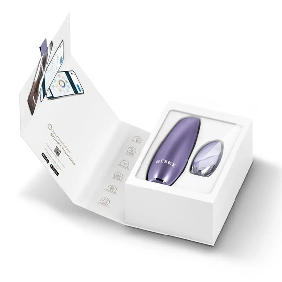 Безконтактна магнітна пілінг-маска GESKE Touchless Magnetic Peeling Mask 5в1 starlight, Фіолетовий | Зображення 8