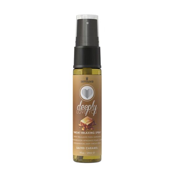 Спрей для минета Sensuva Deeply Love You Salted Caramel (29 мл), для глубокого минета