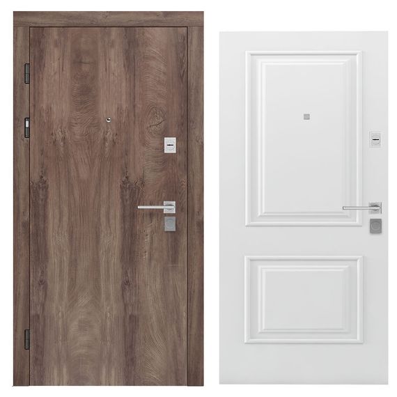 Двері вхідні Rodos STZ 001 Бетон бежевый