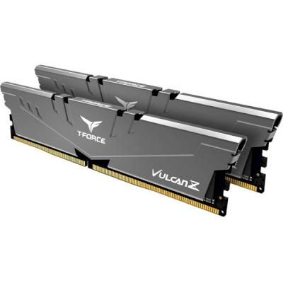 Модуль памяти для компьютера DDR4 16GB (2x8GB) 3200 MHz T-Force Vulcan Z Gray Team (TLZGD416G3200HC16CDC01) | Зображення 2