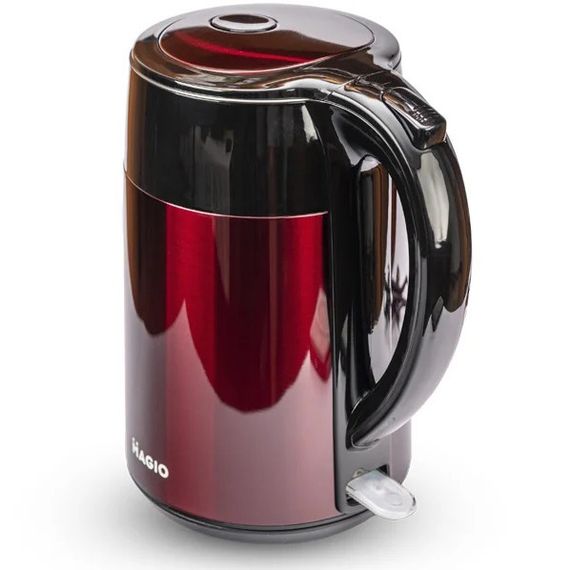 Электрический чайник MAGIO MG-129 1.8 л 1850 Вт, Маленький чайник, Электрочайник LX-250 бытовой нержавейка | Зображення 1