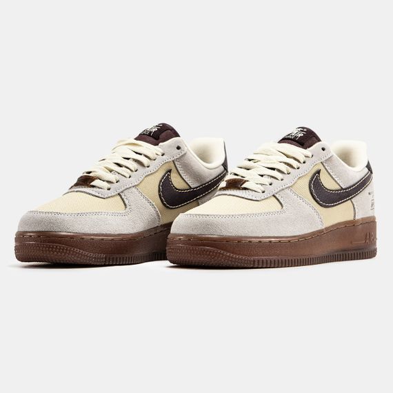 Кросівки жіночі Air Force 1 "Coffee" весна / літо / осінь 1382 38 24.5 см | Зображення 2