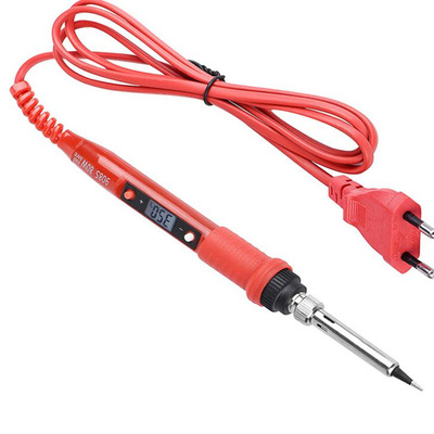 Паяльник із ЖК дисплеєм JCD 908S 80W Червоний (sv0448) | Зображення 2