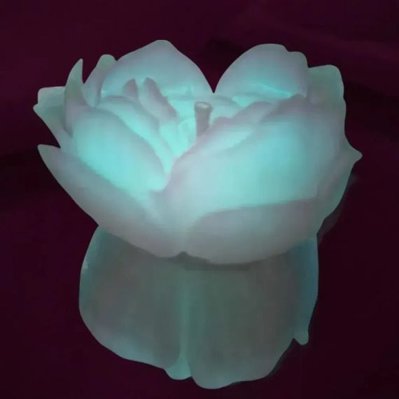 Свеча люминесцентная GlowKink низкотемпературная, L, белая, 62 г Sex Aura | Зображення 3