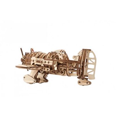 Конструктор Ugears механічний 3D Літак Скажений Шершень (70183) | Зображення 4