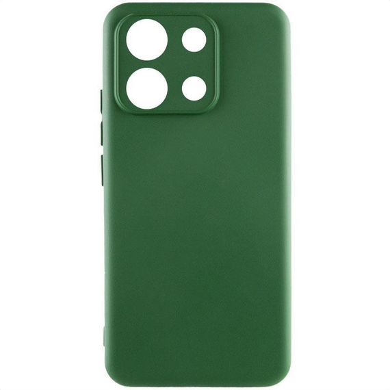Чохол Silicone Cover Ummi Lakshmi Full Camera (AA) для Xiaomi Redmi Note 13 4G Зелений / Dark green