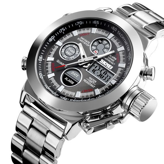 Годинник S2kmei 1515SI Silver | Зображення 1