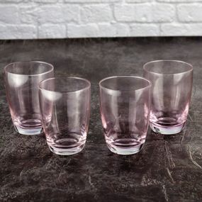 Набор стаканов низких Luminarc Variation Shades Pink D4843 340 мл 4 шт