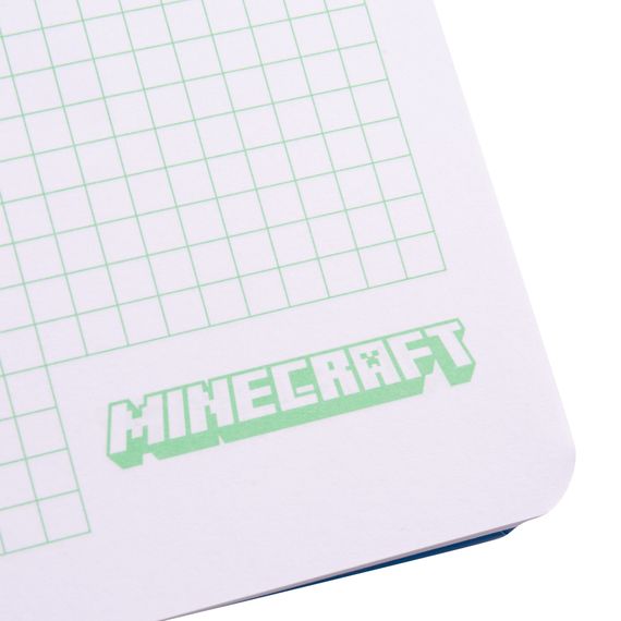 Блокнот YES 2в1 В5+В7 80арк.+20арк. Minecraft. TNT клітинка (151783) | Зображення 5