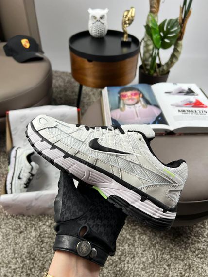 Кросівки P-6000 W White Black Lime, текстиль , В'єтнам 36 23 см | Зображення 5