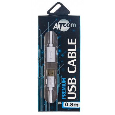 Дата кабель USB 2.0 AM/AF 1.8m Atcom (13425) | Зображення 1