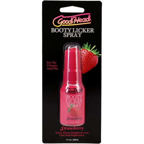 Спрей для анілінгусу Doc Johnson GoodHead Booty Licker Spray - Strawberry 29 мл | Зображення 1