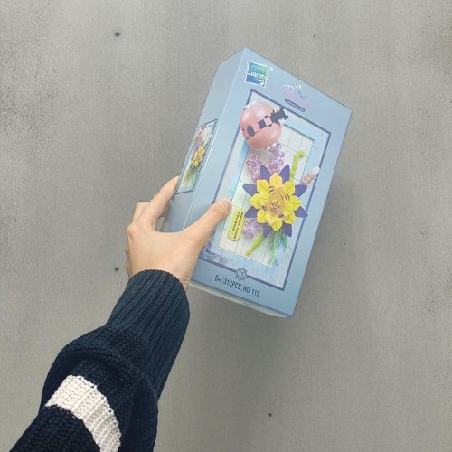 Конструктор "Картина с цветочками", 313 деталей, в коробке | Зображення 1