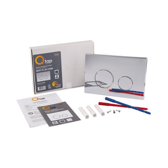 Панель змиву для унітазу Qtap Nest QT0111M11112CRM | Зображення 2