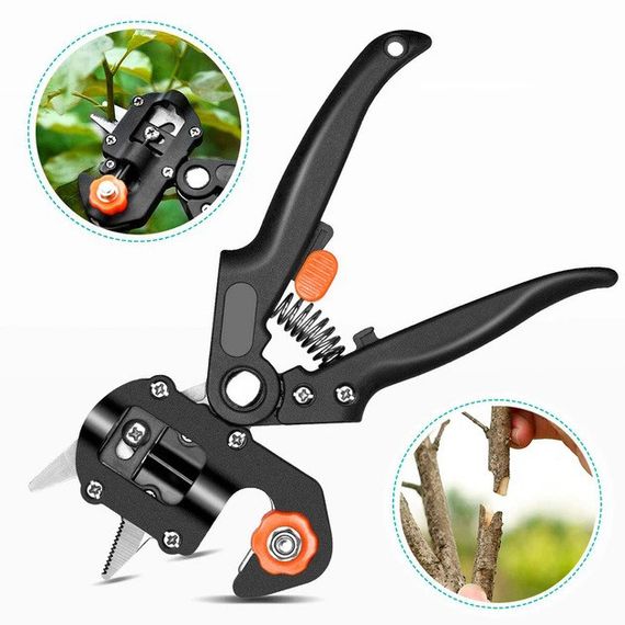 Професійний щеплювальний секатор Titan Professional Grafting Tool для обрізання та щеплення дерев PL-47 | Зображення 5