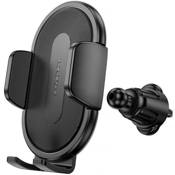 Автотримач Borofone BH133 Rio push-type (air outlet) Black | Зображення 3