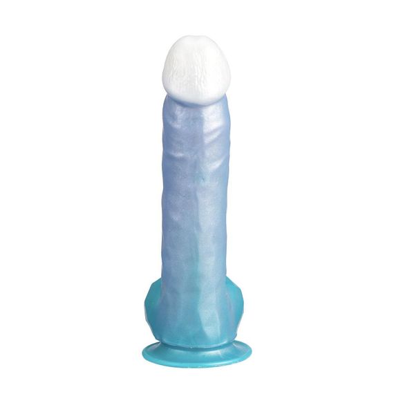 Фалоімітатор SilexD Fantasy - Angel 9", двошаровий, силікон+Silexpan Sex Aura