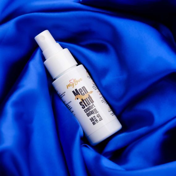 Пролонгуючий спрей-лубрикант для чоловіків - MyLove Men Stud Comfort Delay Med Spray, 50 мл | Зображення 5
