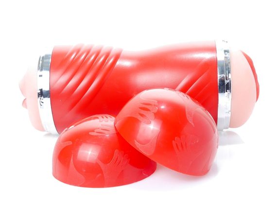 Мастурбатор із двома входами BOSS CLEO Double Delight 3.0, BS2600133 Sex Aura | Зображення 3