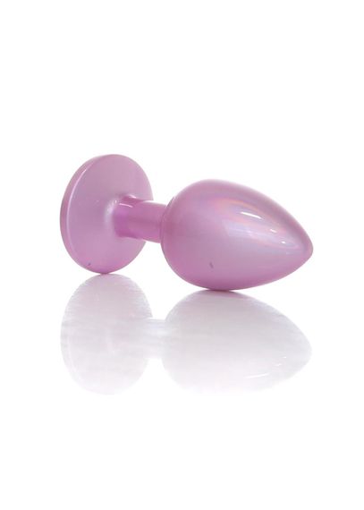 Анальна пробка - Jewellery Pearl Pink Plug Clear S | Зображення 2