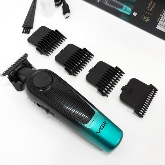 Машинка для стрижки окантовки VGR, Набір для стрижки волосся на акумуляторі Електромашинка UW-52 | Зображення 1