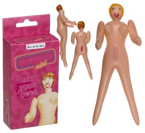 Надувна міні лялька Mini Blow Up Doll Mini Blonde, 66 см