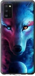 Чехол на Samsung Galaxy A41 A415F Арт-волк из пластика FCh_040838