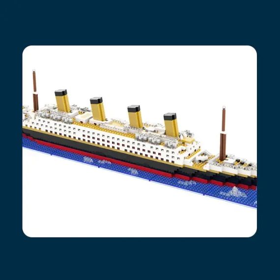 Конструктор корабель Titanic (1878 деталей) | Зображення 1