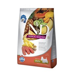 Повнораціонний низькозерновий сухий корм Farmina N&D Tropical Selection, для дорослих собак дрібних порід, з