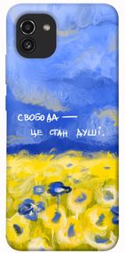 Чохол IBANAN Свобода це стан душі для Samsung Galaxy A03