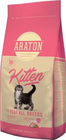 Сухой корм для котят ARATON kitten, 15 кг