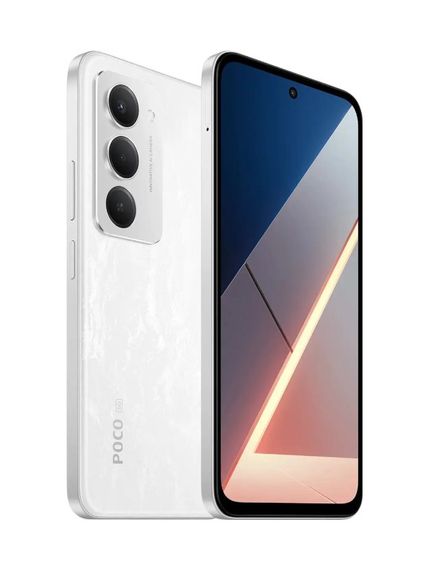 Смартфон POCO M8s 5G 6/128GB White NFC (adapter) | Зображення 2