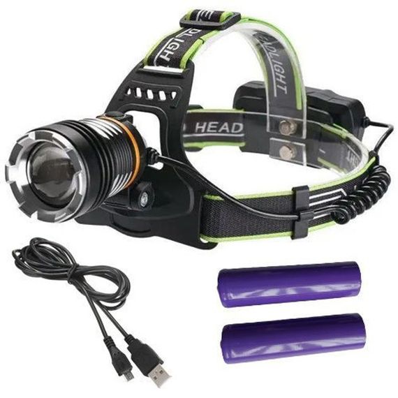 Ліхтар OX-796 налобний PLD-A7-XPE-UV