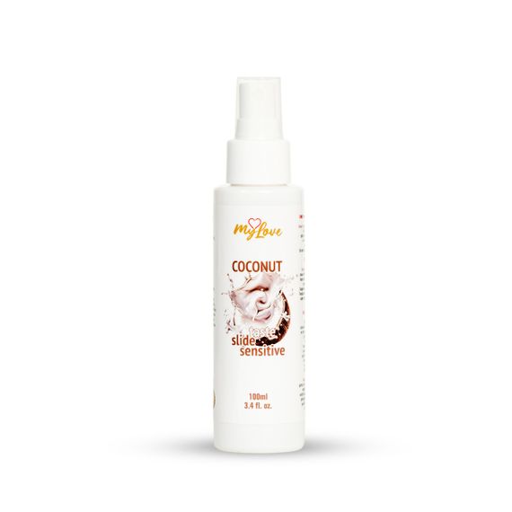 Інтимний гель-лубрикант - MyLove Taste Slide Sensitive Coconut, 100 мл Sex Aura