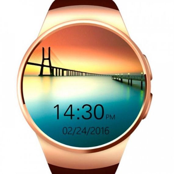 Умные Smart Watch KW18. GN-261 Цвет: золотой | Зображення 3