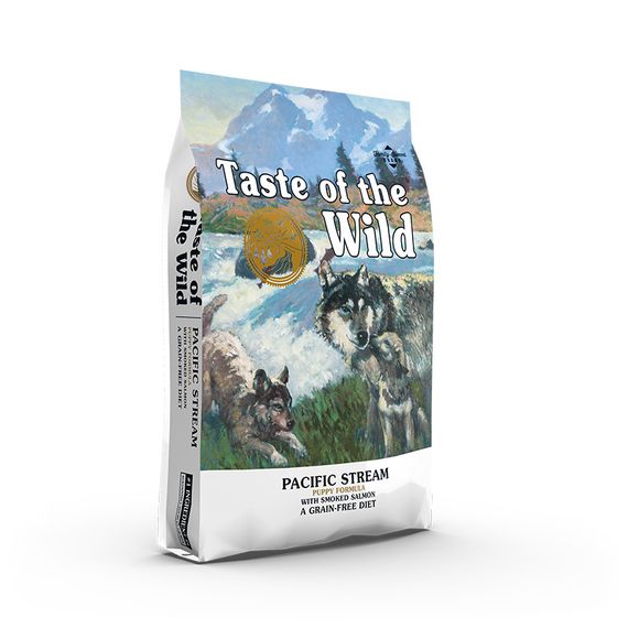 Корм Taste of the Wild Pacific Stream Canine Puppy Formula сухий з копченим лососем для цуценят всіх порід 12.2 кг