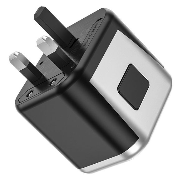 МЗП Hoco AC5 Level 2USB+Socket Black | Зображення 3