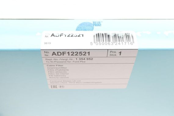 Фільтр салону Ford Focus 04-12 ADF122521 | Зображення 5
