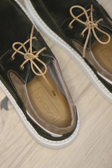 Зеленые мужские мокасины 43 размер | Зображення 7