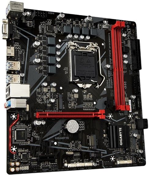 Материнська плата Gigabyte  B560M H s1200 B560 2xDDR4 M.2 HDMI VGA Type-C mATX (B560M_H) | Зображення 1
