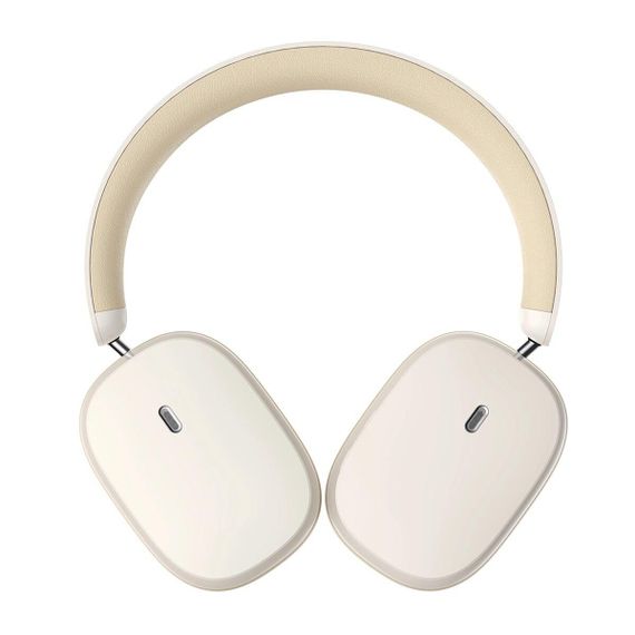 Бездротові навушники Baseus Bowie H1 Noise-Cancellation Wireless Headphones Creamy-White | Зображення 2