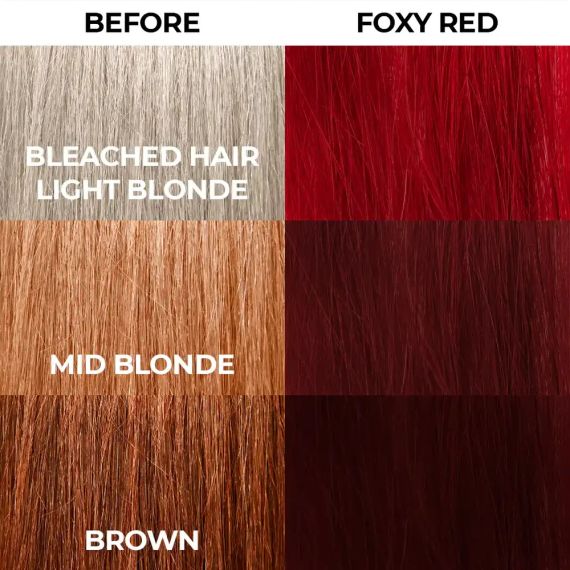 Краска для волос Красный Stargazer Semi-permanent hair colour Foxy Red 70 мл | Зображення 3