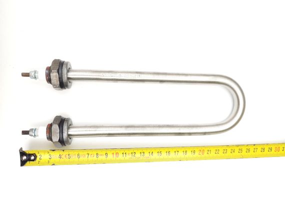 Тен нержавейка 1000w /D13/ м22 дугообразный,для нагрева воды | Зображення 4