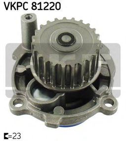 Насос водяний VAG (Вир-во SKF) SKF VKPC81220 на AUDI A4 седан (8D2, B5)