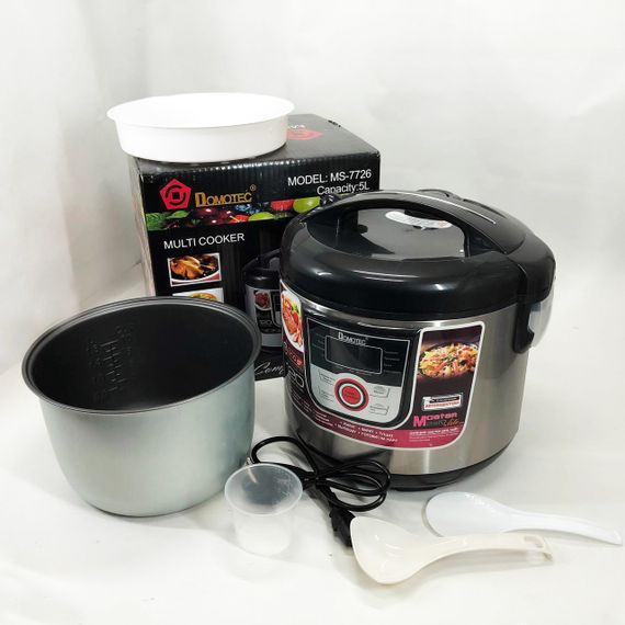 Многофункциональная мощная мультиварка Domotec, Многофункциональная мультиварка для варки JX-96 | Зображення 6